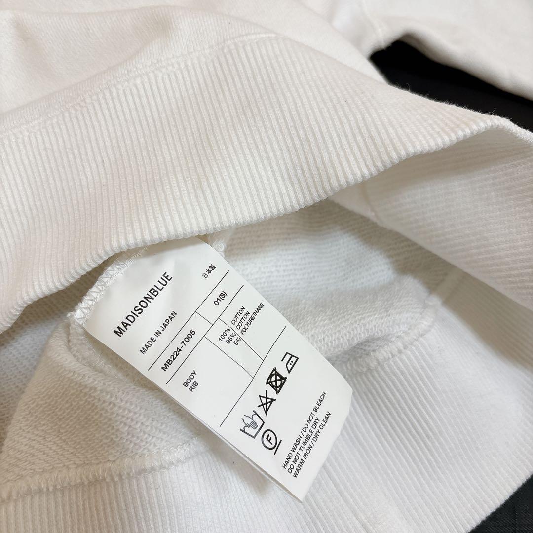 美品☆マディソンブルー HELLO SWEAT L/S URAKE DYED