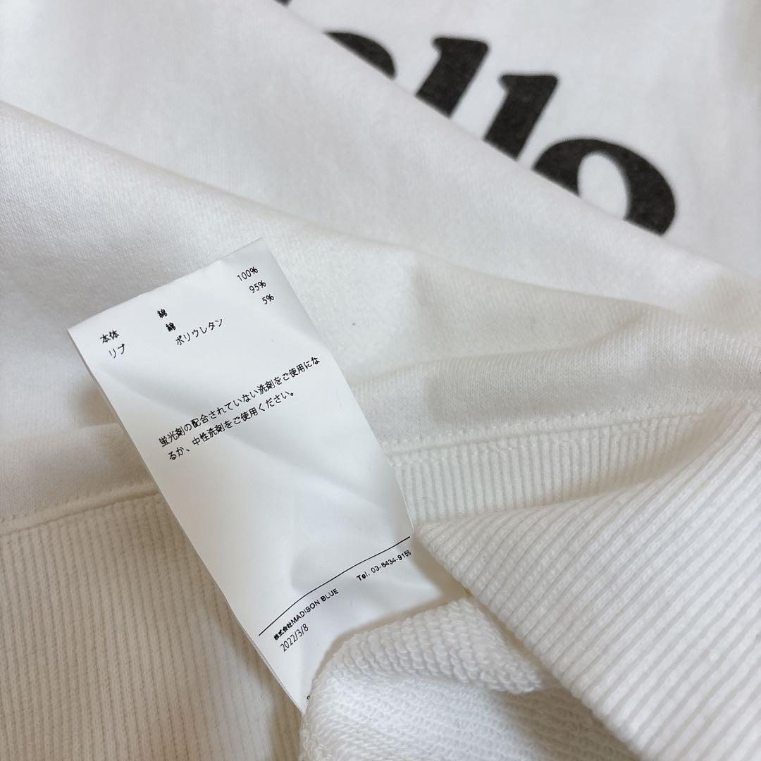 美品☆マディソンブルー HELLO SWEAT L/S URAKE DYED