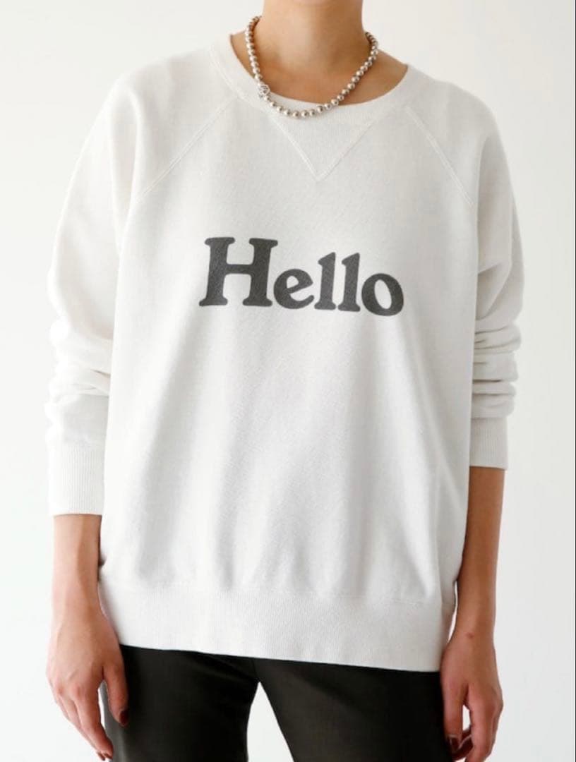 美品☆マディソンブルー HELLO SWEAT L/S URAKE DYED