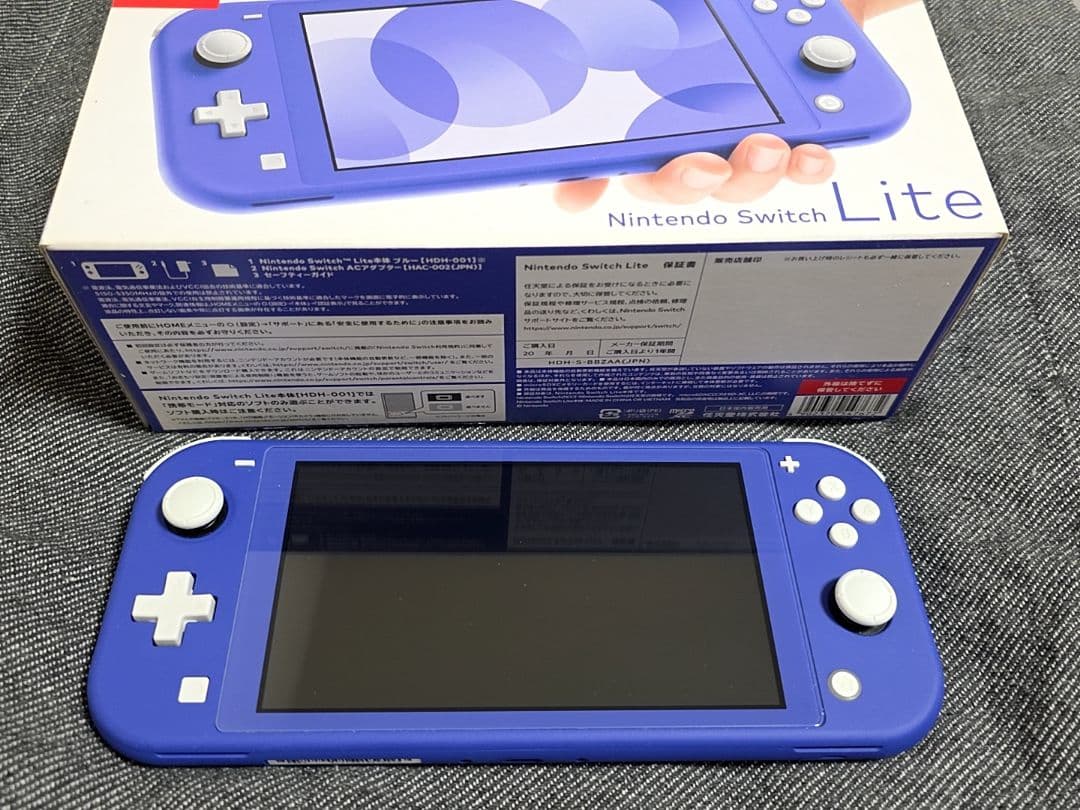 【美品】Nintendo Switch Lite ブルー