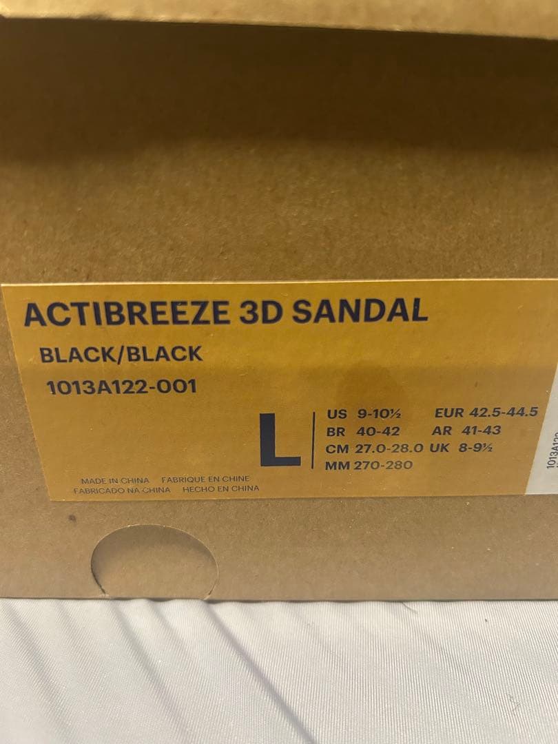 ※値下げしました【新品】asics ACTIBREEZE 3D SANDAL