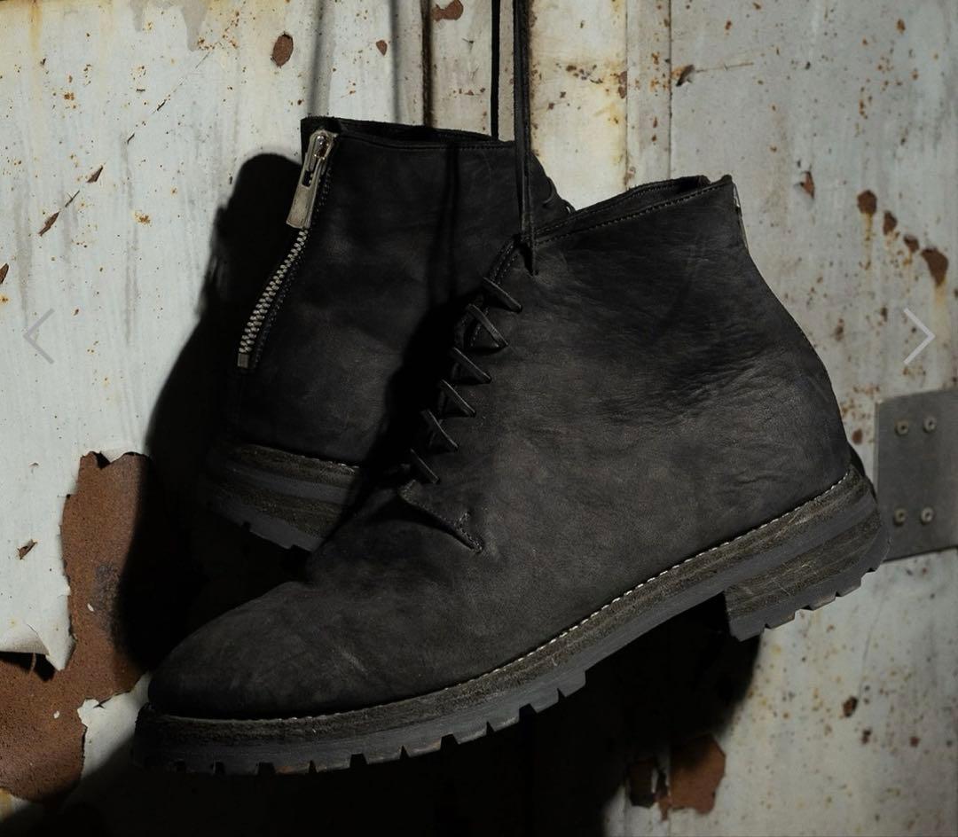 GUIDI グイディ　アークネッツ　別注　ブーツ　42 黒　ブラック