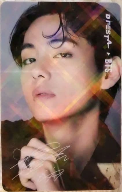 激レア　DFESTA　沖縄花火　防弾少年団 BTS V 　テテ　キラキラ　トレカ