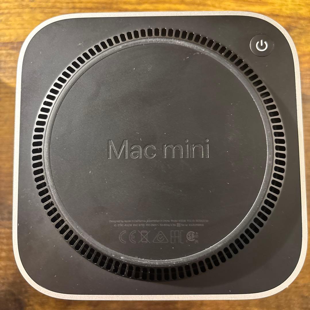 Apple M4チップ搭載Mac mini メモリ16GB SSD 512GB