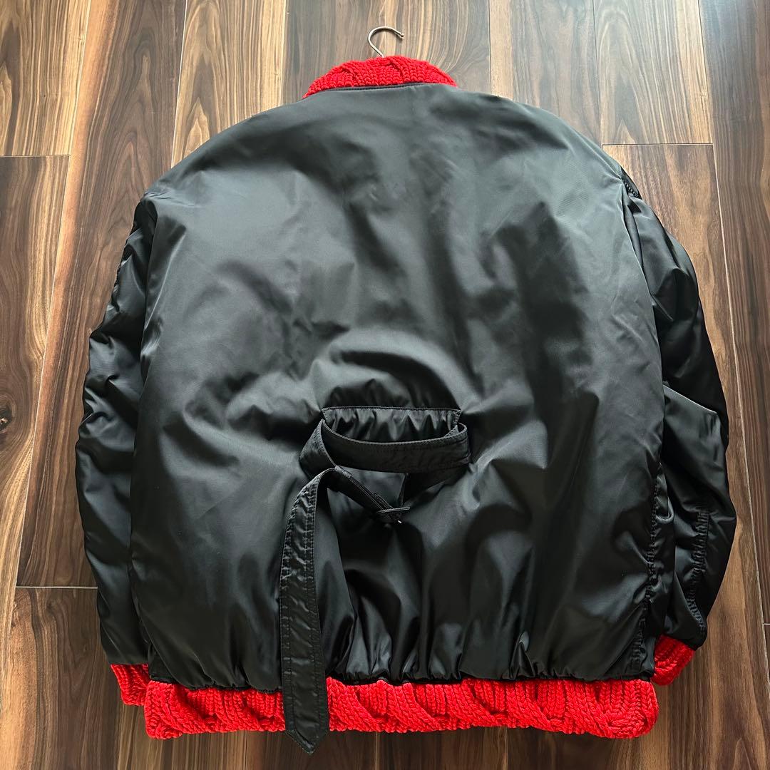 ハ*ン様 PRADA プラダ MA-1ジャケット ボンバージャケット ラフシモン