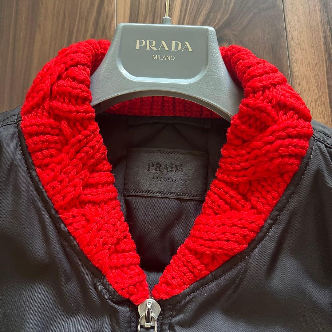 ハ*ン様 PRADA プラダ MA-1ジャケット ボンバージャケット ラフシモン