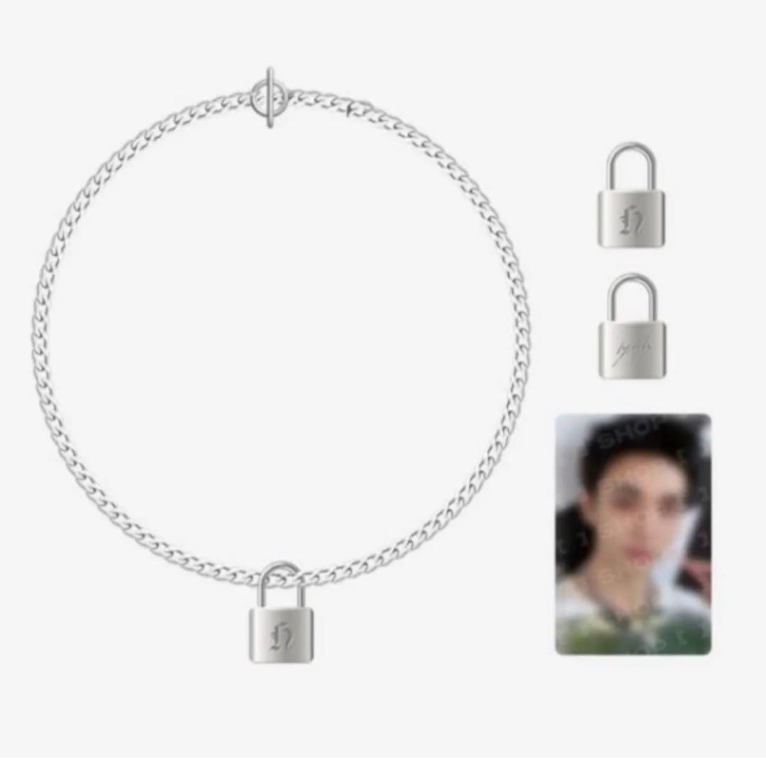 【ピカ り 様】straykids popup メンプロ ヒョンジン ネックレス