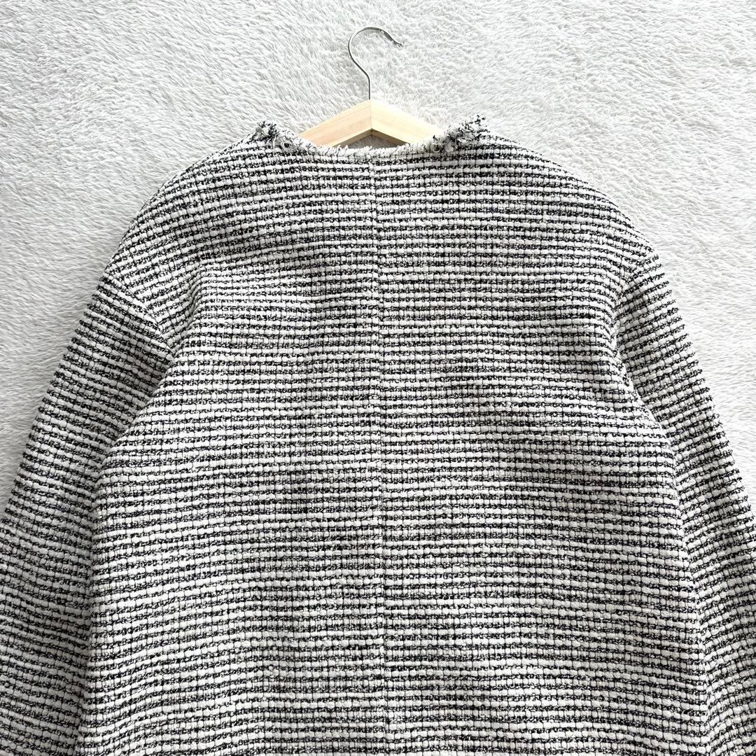 レサージュ 24SS GIOLICA MIXツイードWIDEジャケット F