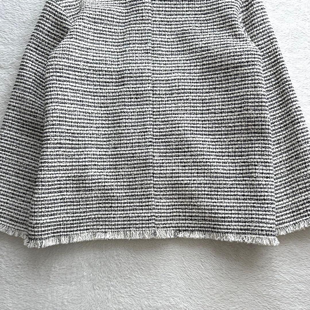 レサージュ 24SS GIOLICA MIXツイードWIDEジャケット F