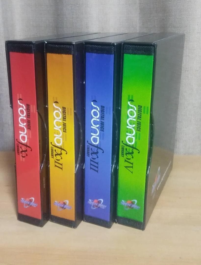 【業務用効果音DVD41枚】Digital Juice Sound fx 四巻