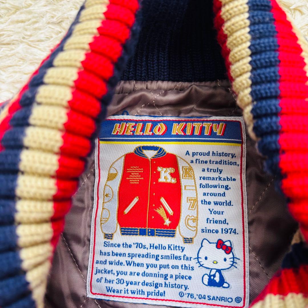 極美品　激レア　ハローキティ 30周年　スタジャン　サンリオ　ほぼデッドストック