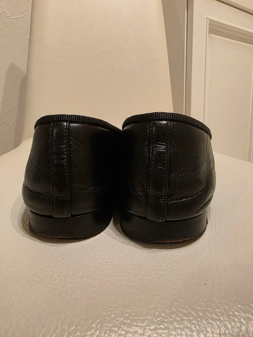 【美品】CHANEL シャネル バレリーナ フラットシューズ 36½ブラック
