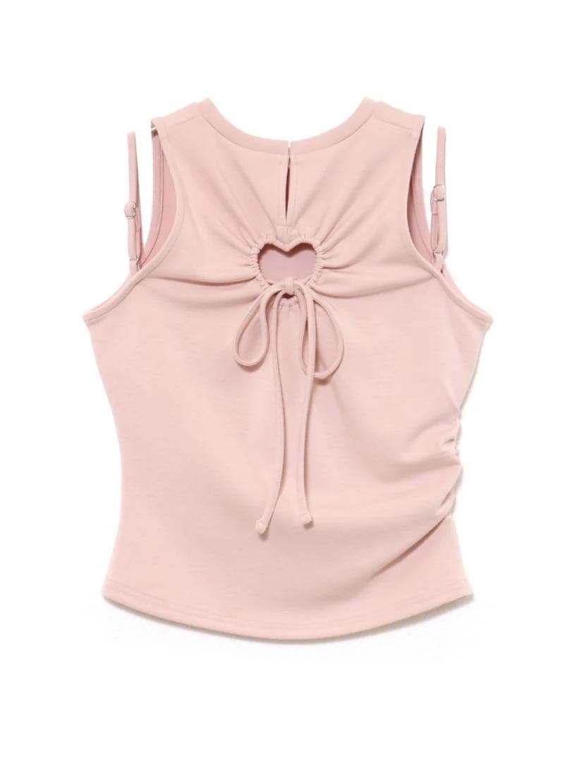 トップス andmary Heart point tops