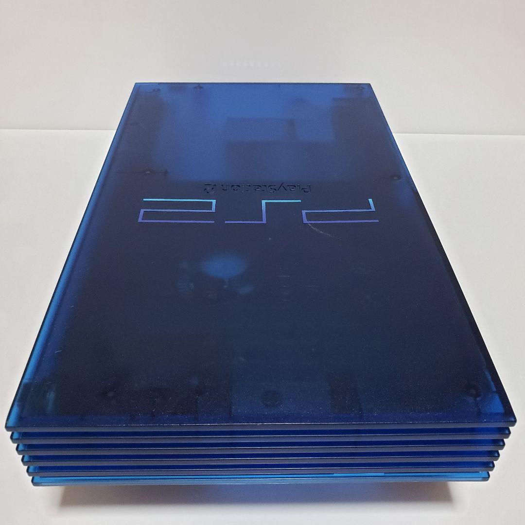 ☆すぐ遊べるセット☆ PS2 SCPH-37000セットオーシャンブルー