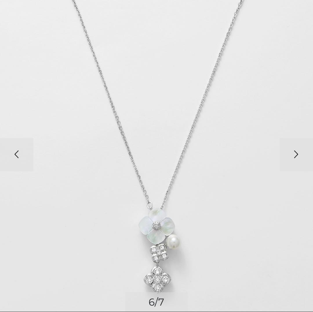 VENDOME BOUTIQUE シェルフラワーネックレス