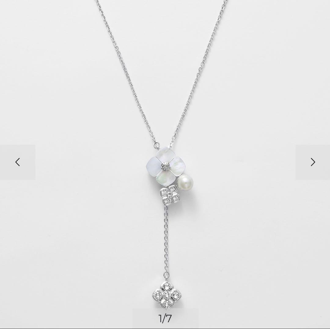 VENDOME BOUTIQUE シェルフラワーネックレス