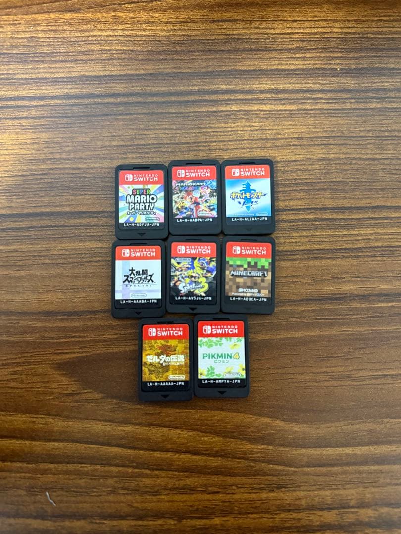 Nintendo Switch Lite ピンク 本体とゲームソフト8本セット