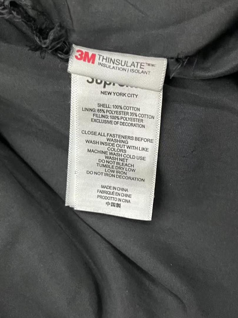 Supreme Zip-Off Bomber Jacket ブラックM