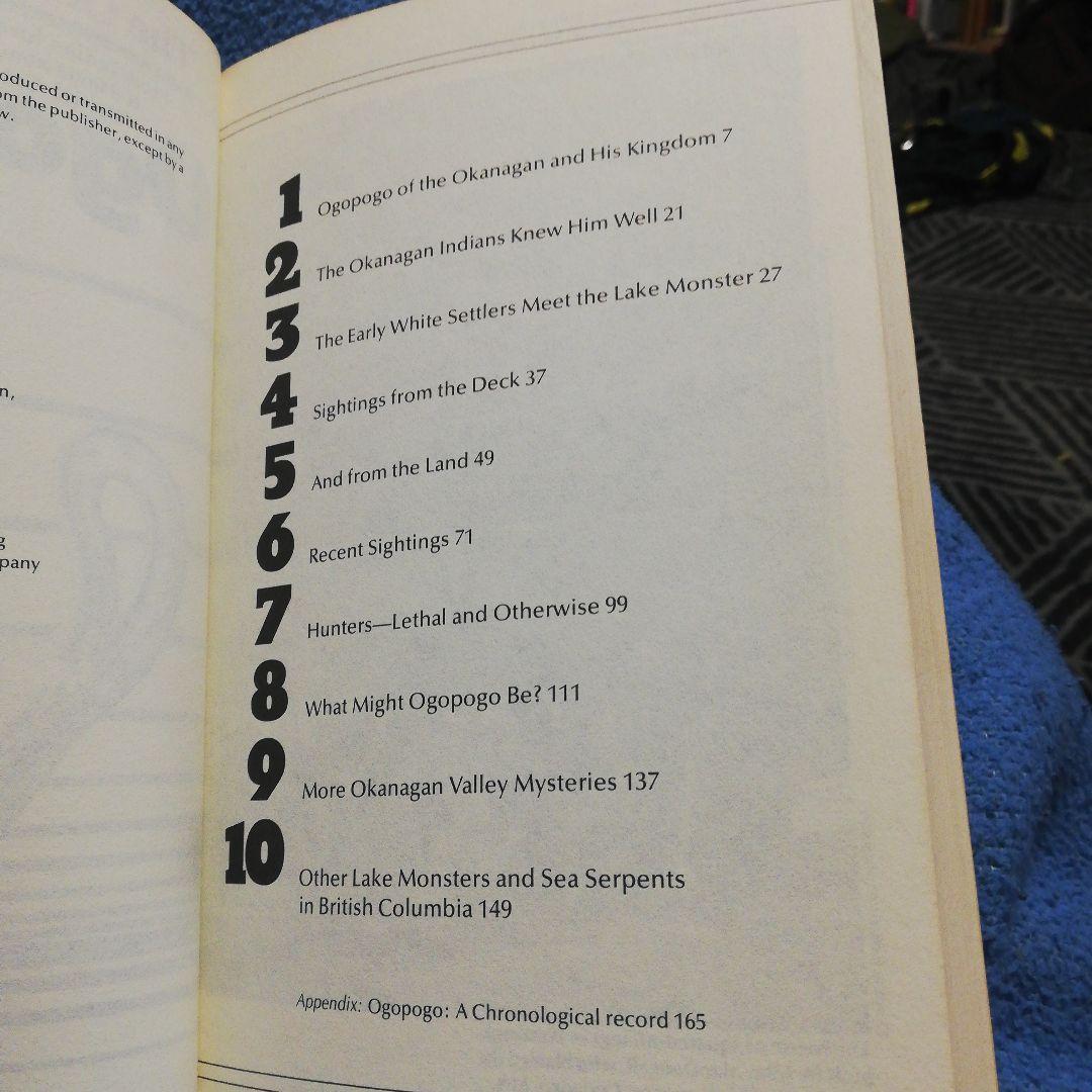 洋書 The Okanagan Mystery Ogopogo by Moon