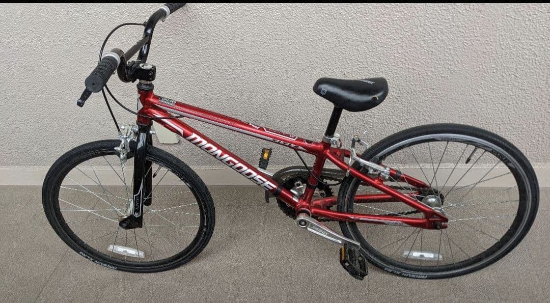 子供自転車　Mon　赤　キッズ自転車