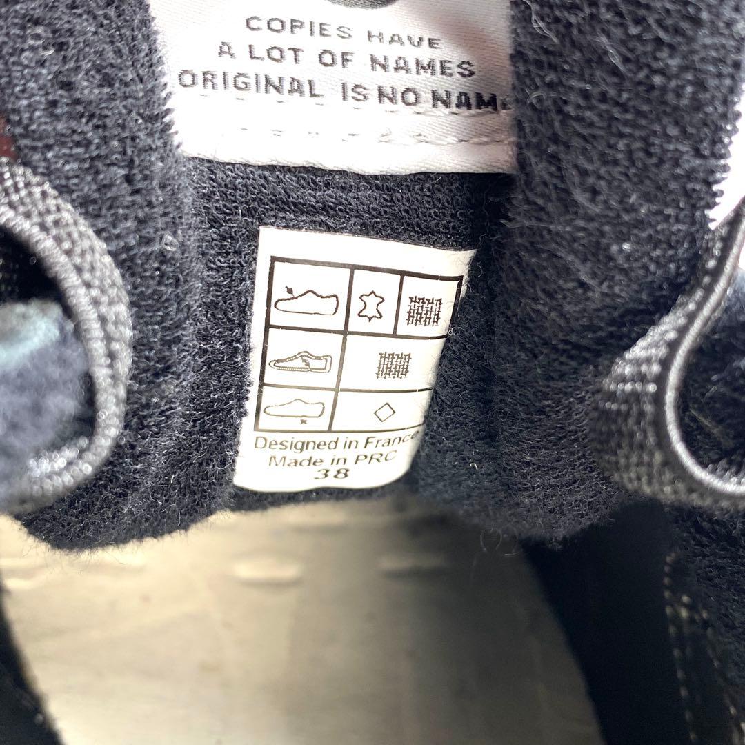 【新品級】NO NAME CITY RUN 軽量 スニーカー ブラック 38