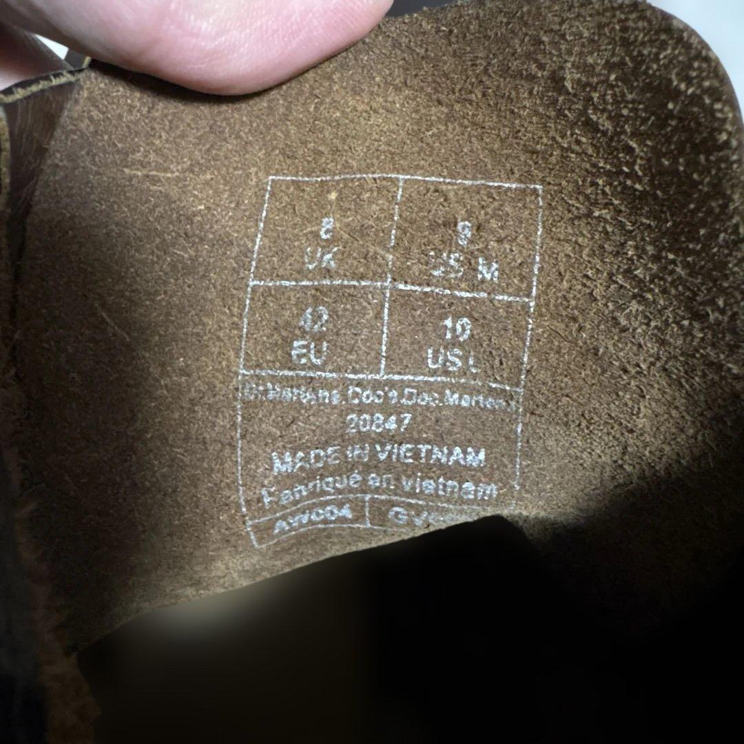 Dr.Martens（ドクターマーチン）　8 ホールシューズ ブーツ　27cm