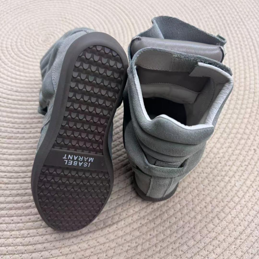 ISABEL MARANT ストラップ ハイカットスニーカー