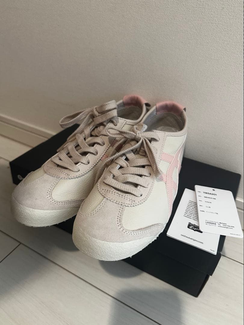Onitsuka Tiger MEXICO 66 ベージュ/ピンク