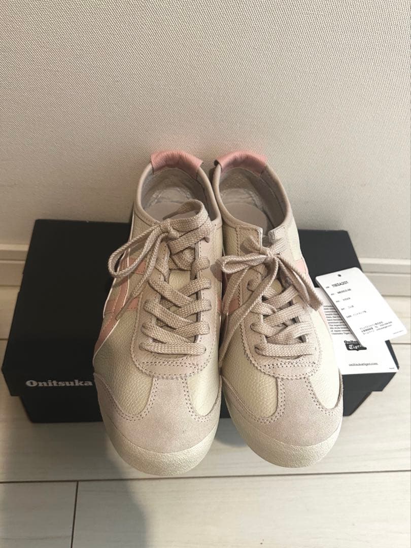 Onitsuka Tiger MEXICO 66 ベージュ/ピンク