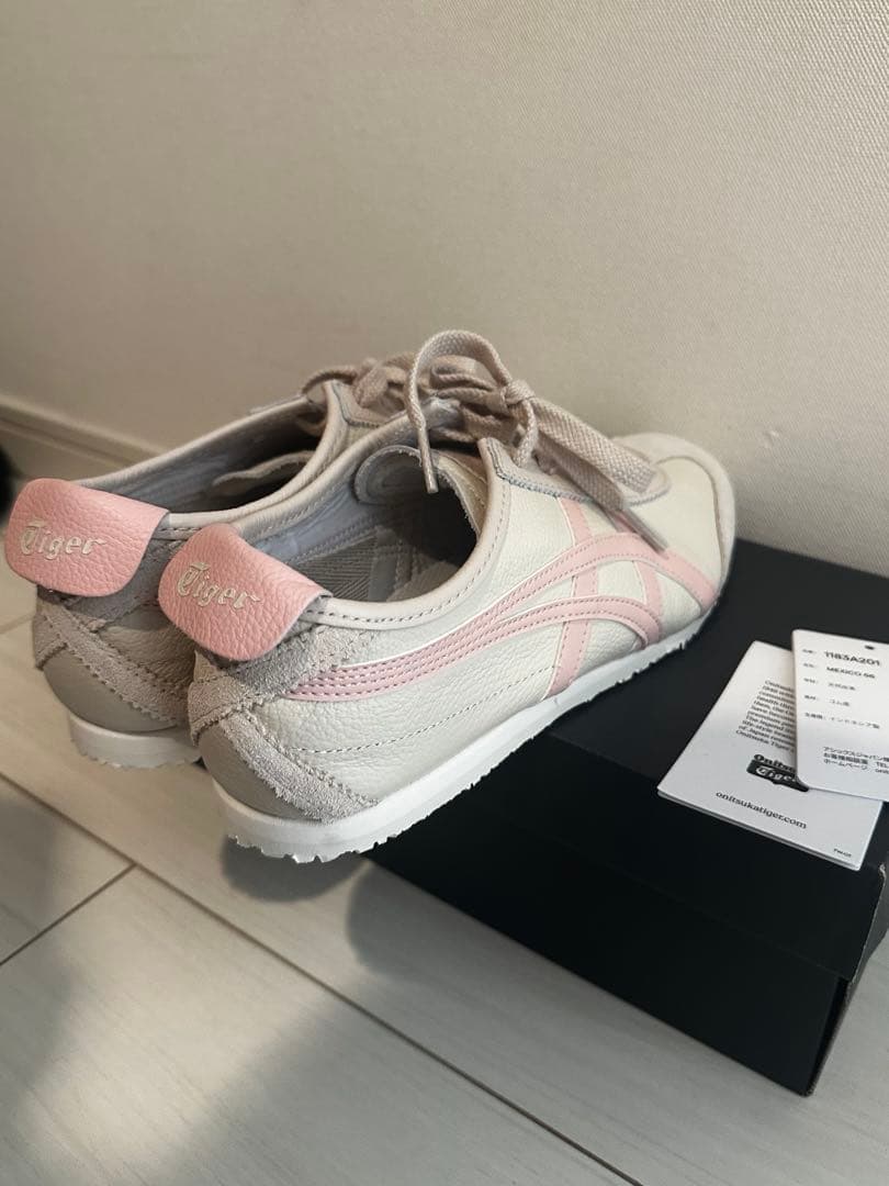 Onitsuka Tiger MEXICO 66 ベージュ/ピンク