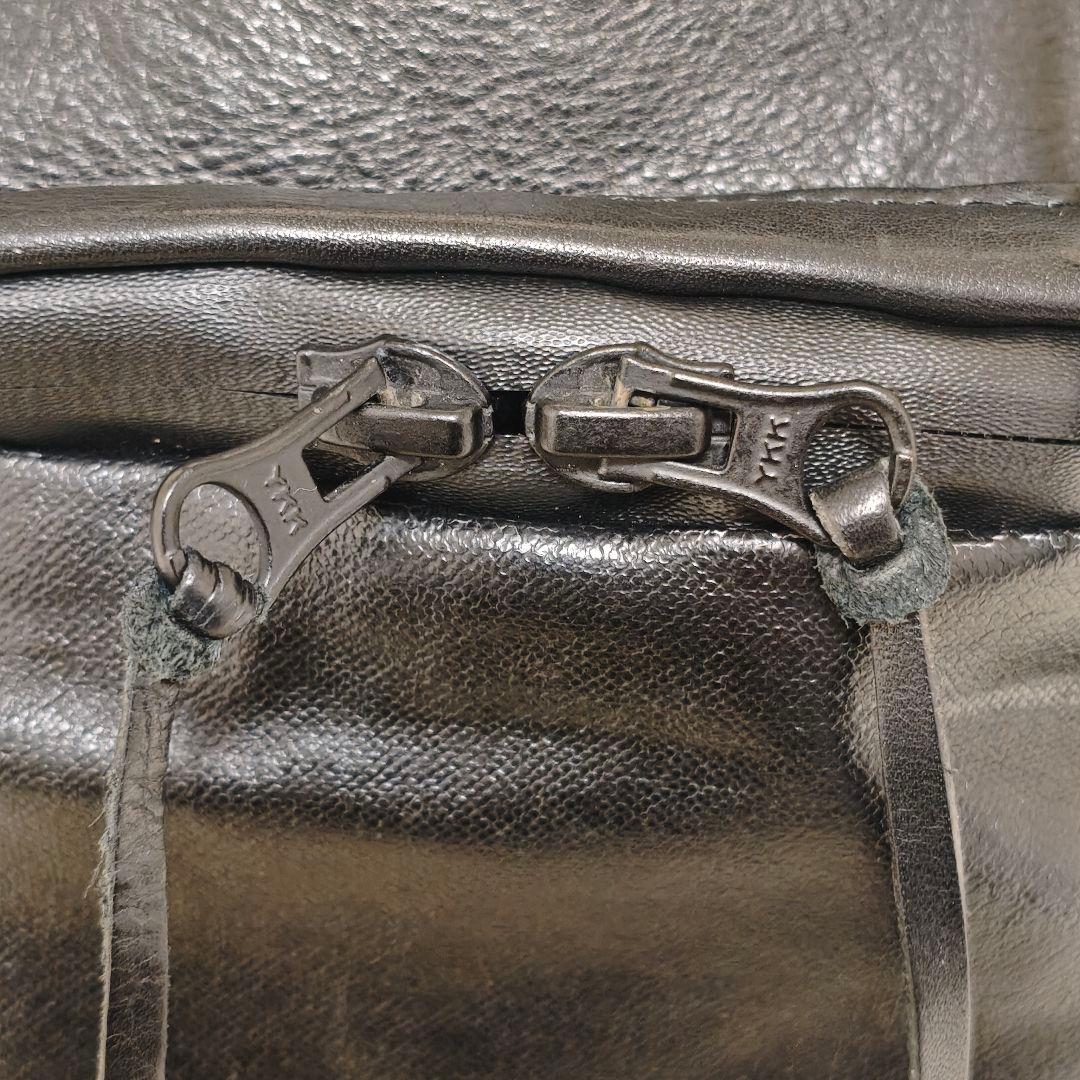 美品✨jas m.b.BLUE ジャスエムビー ボストンバッグ ブラック