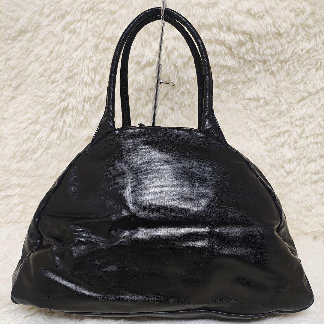 美品✨jas m.b.BLUE ジャスエムビー ボストンバッグ ブラック