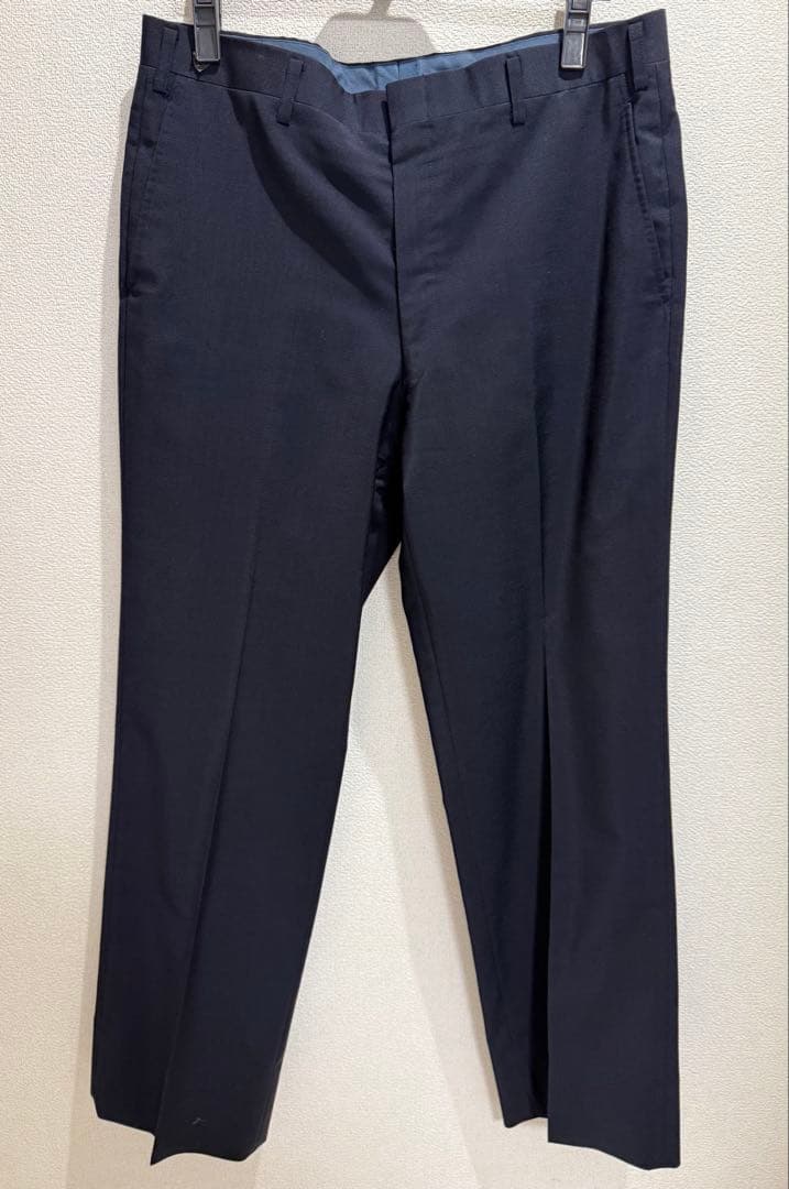 【 大きいサイズ 】 バーバリー　紺ブレ　セットアップ　スーツ　ホースロゴ　XL