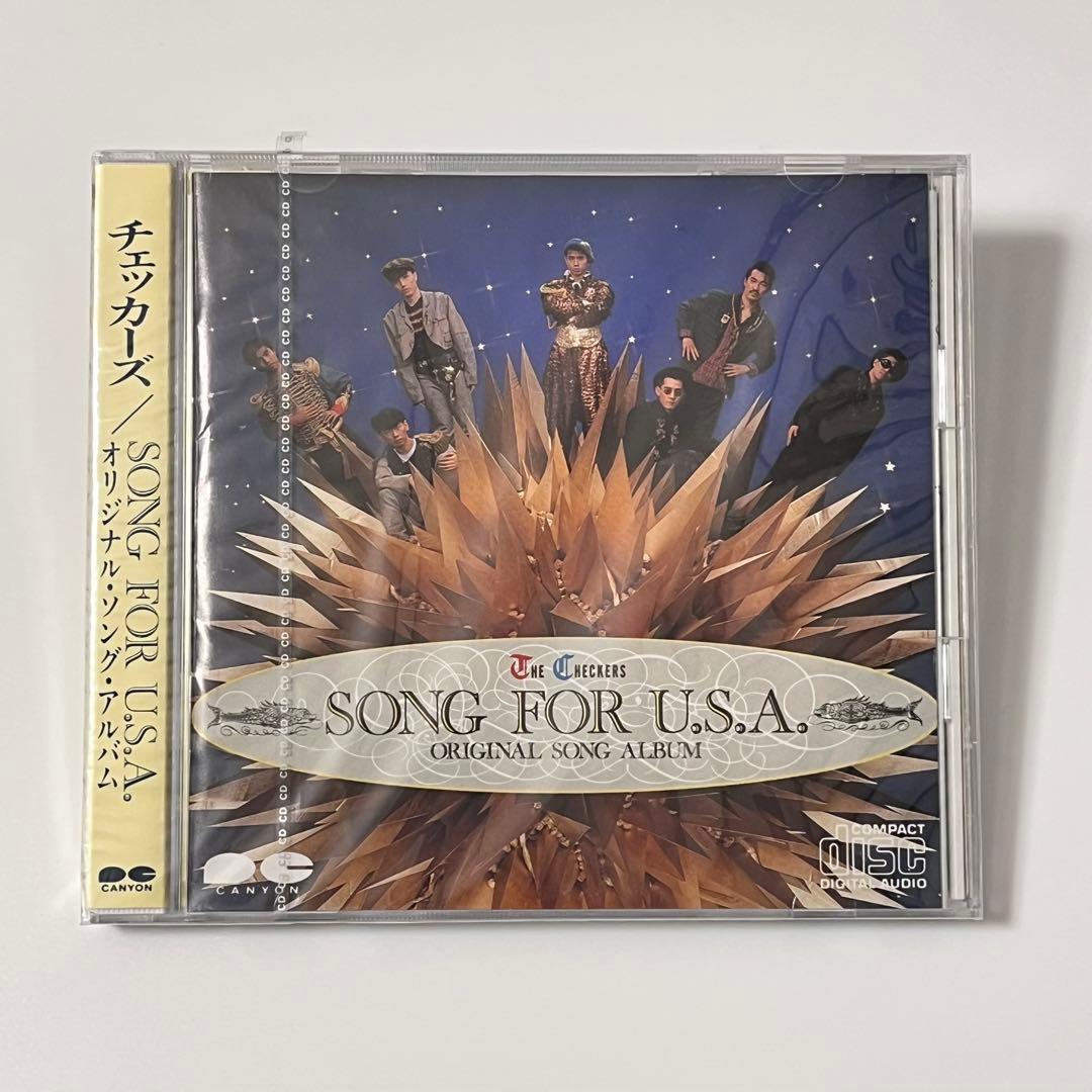 【新品・未開封・レア】チェッカーズ SONG FOR U.S.A. CD 映画