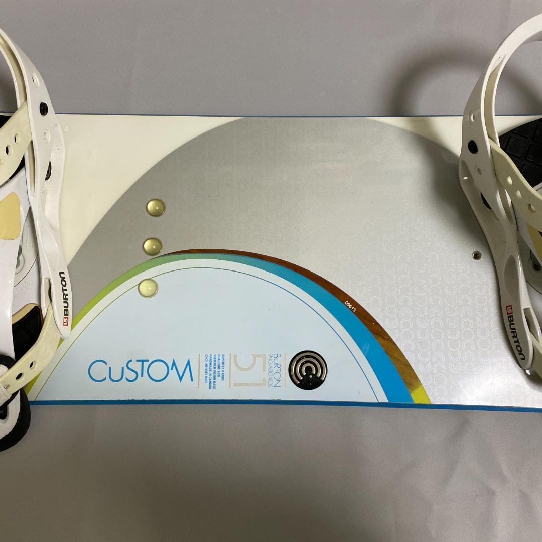 BURTON CUSTOM ボード＆ビンディングセット 151cm M168