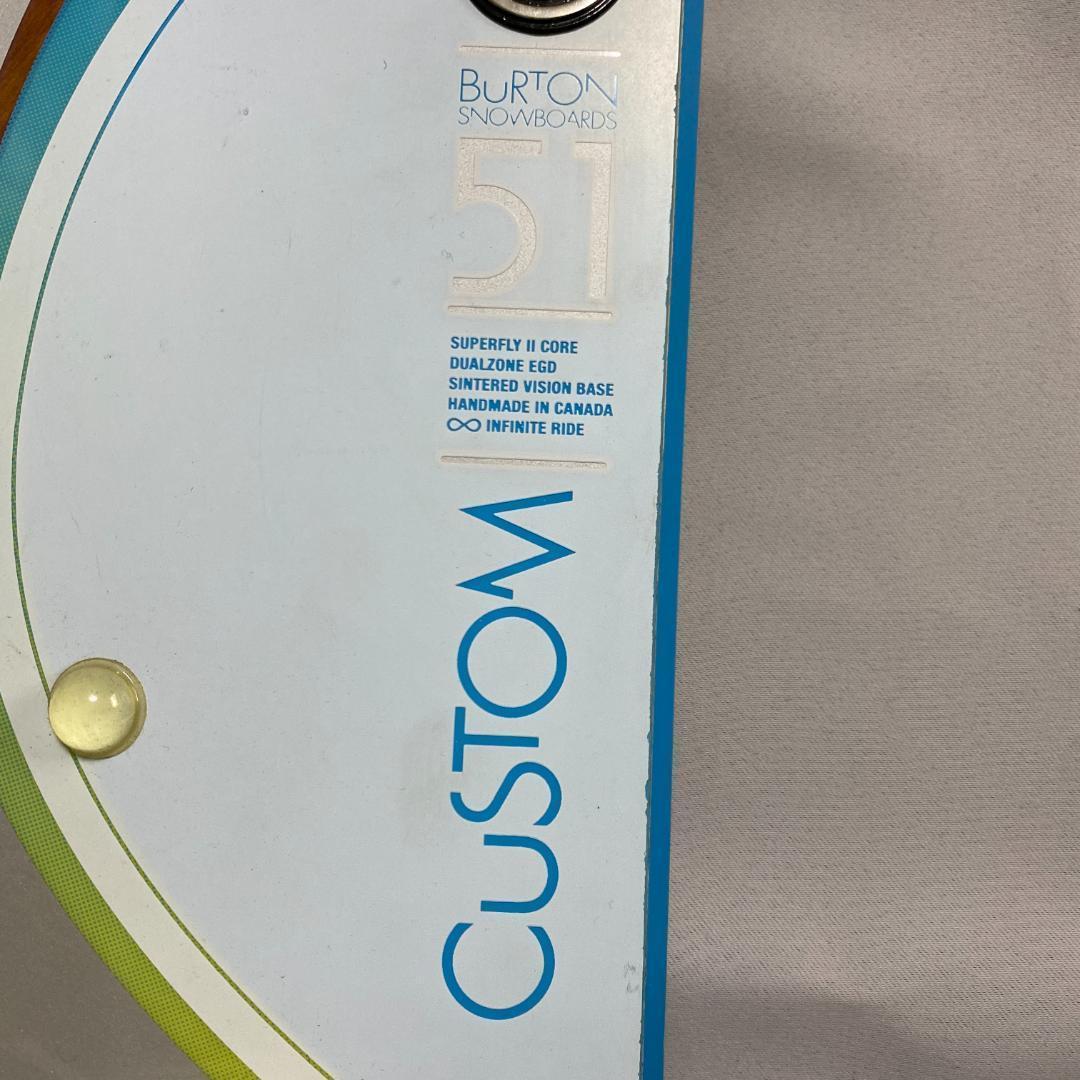 BURTON CUSTOM ボード＆ビンディングセット 151cm M168