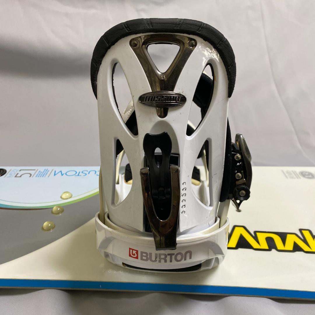 BURTON CUSTOM ボード＆ビンディングセット 151cm M168