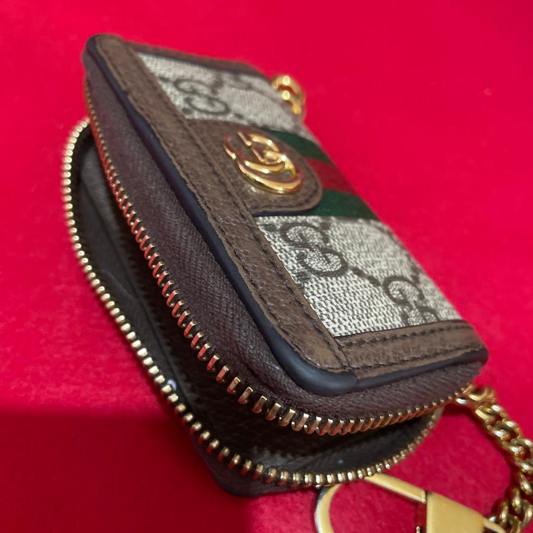 セール！ 確実正規品 GUCCI オフィディア 長財布キーケース 小銭