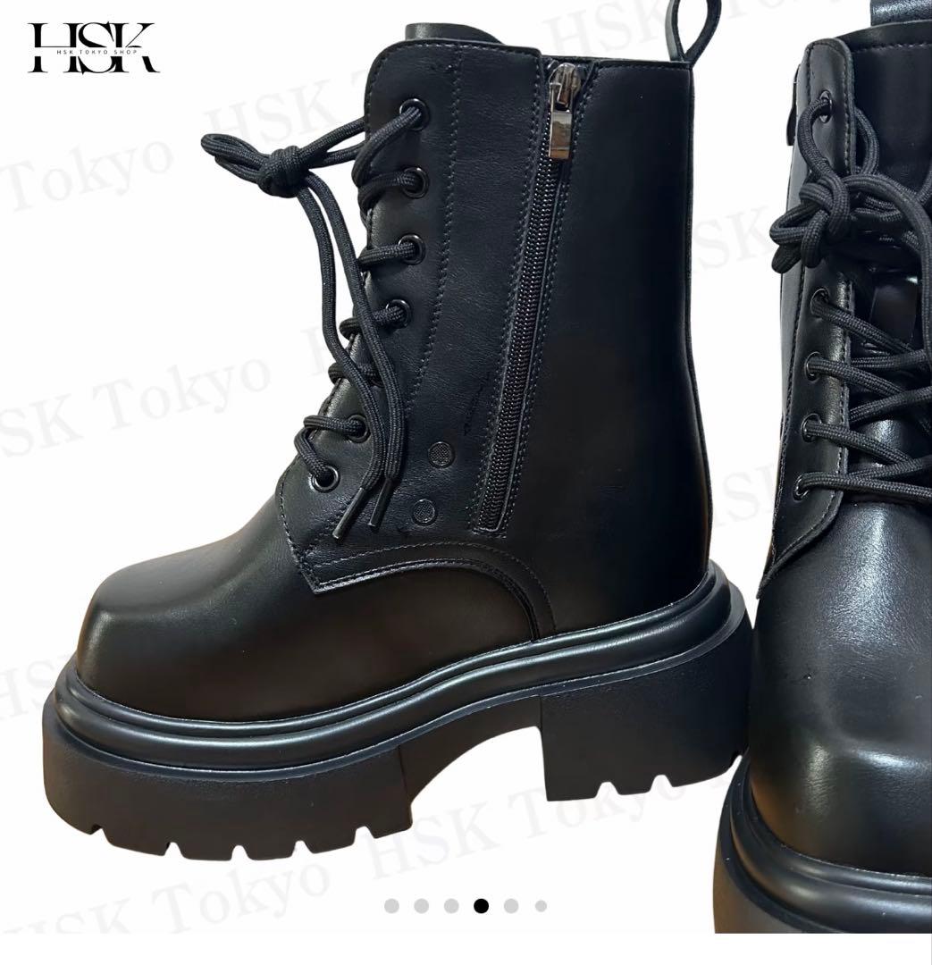 HSK 話題沸騰の厚底✕シークレットブーツ 16.5cm UP