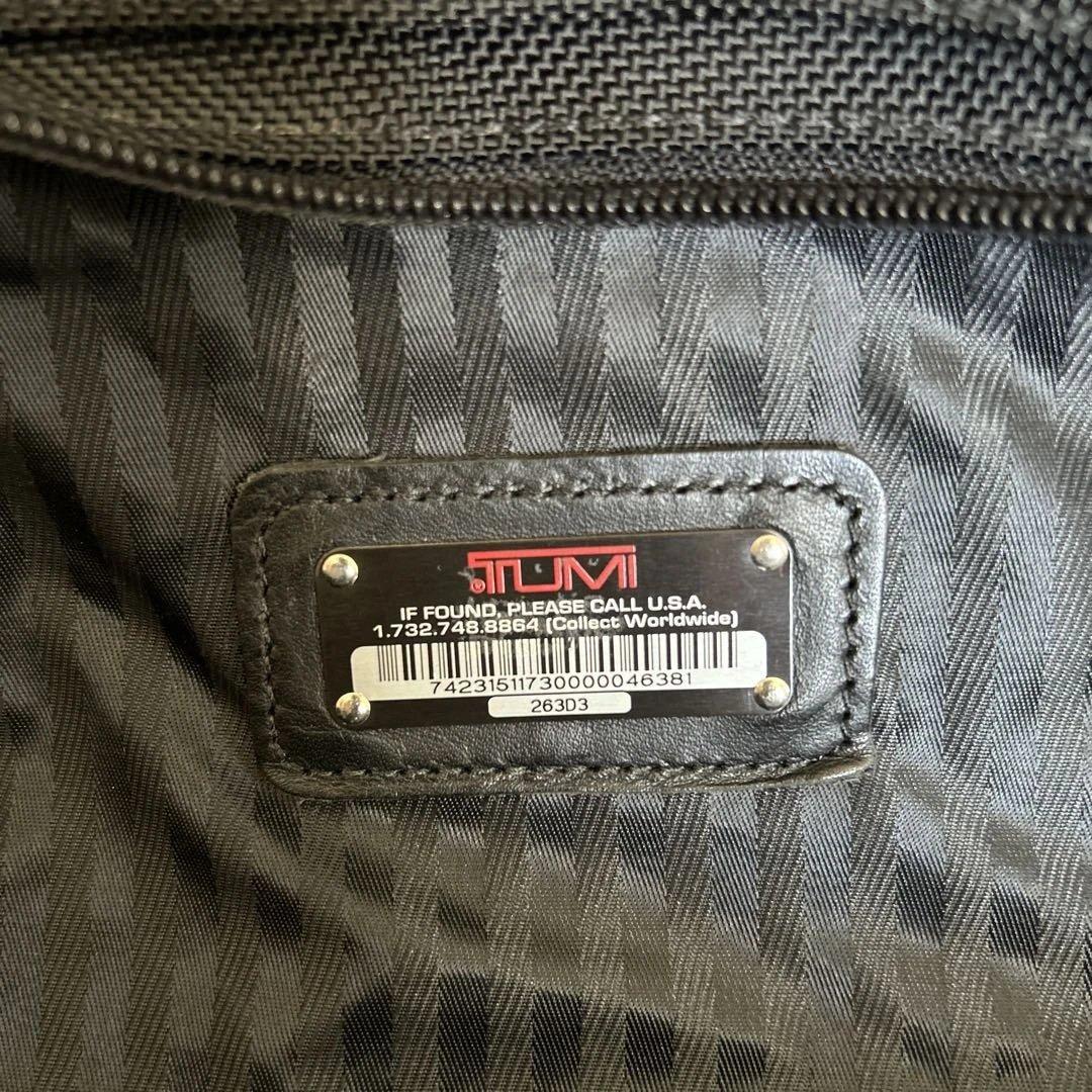 TUMI ボストンバッグ ブラック 中型