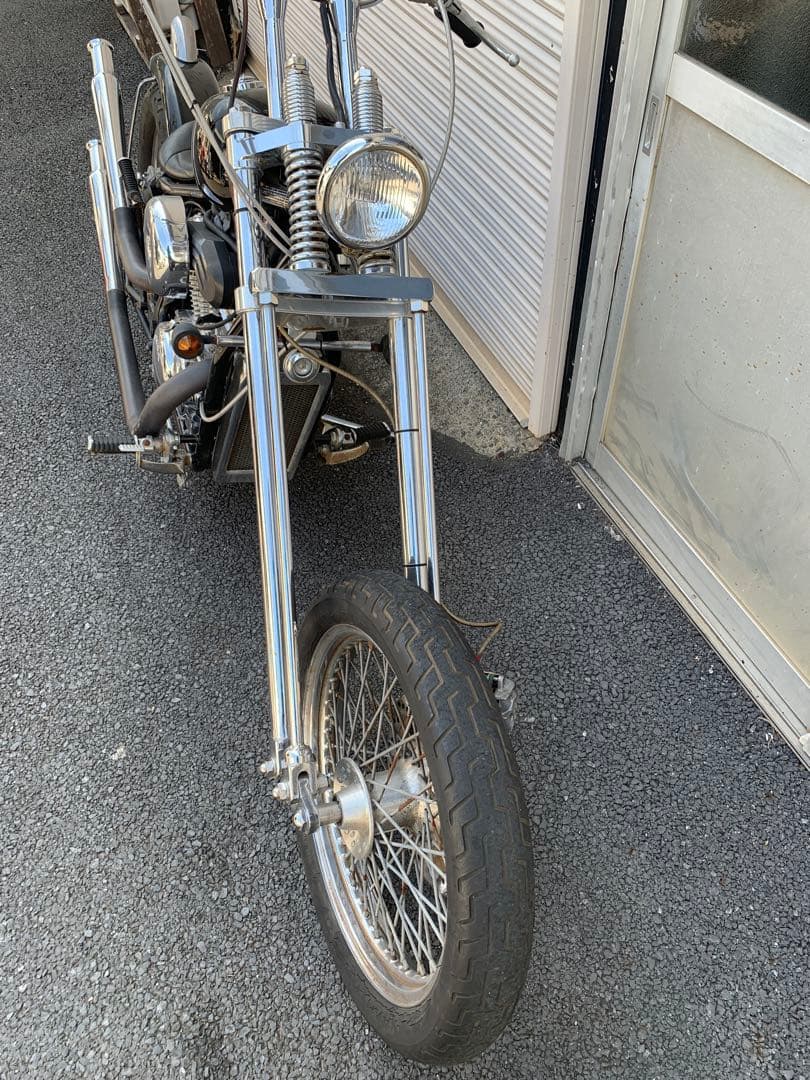 スティード400 スプリンガーフォーク