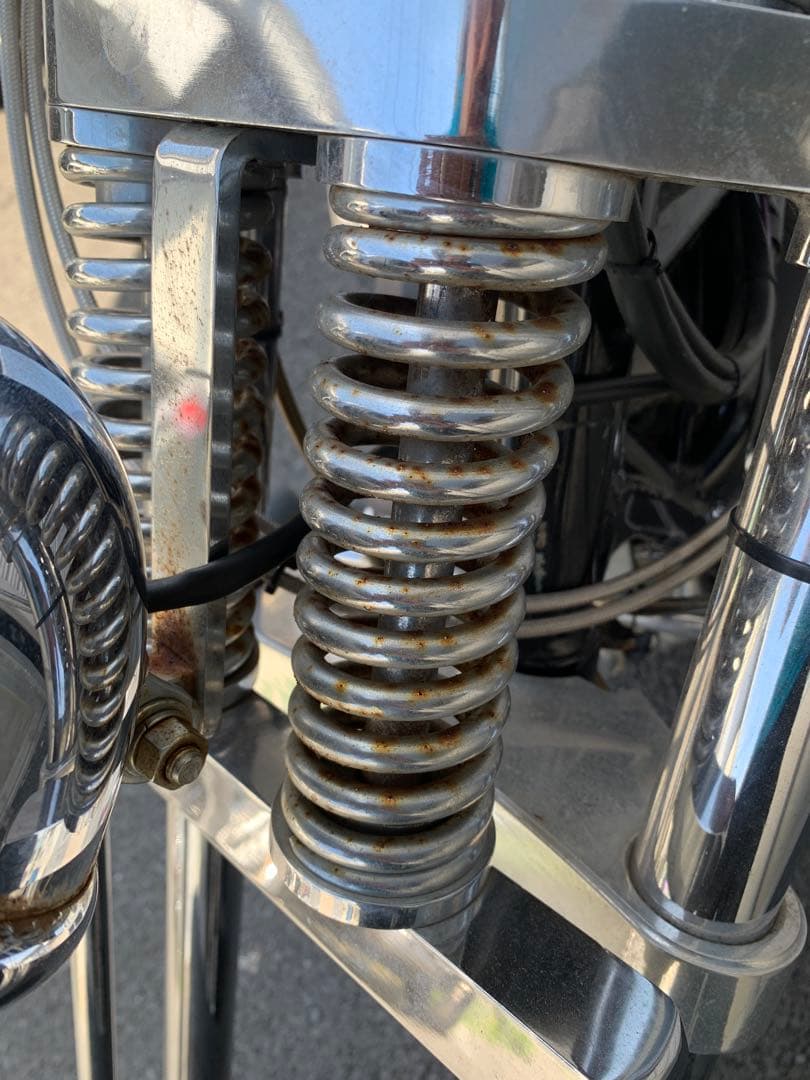 スティード400 スプリンガーフォーク