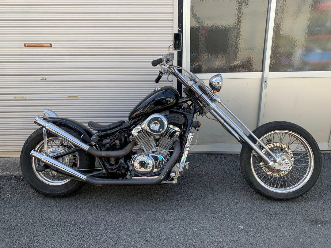 スティード400 スプリンガーフォーク