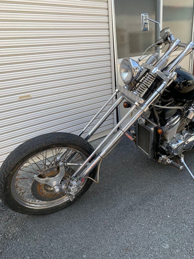 スティード400 スプリンガーフォーク