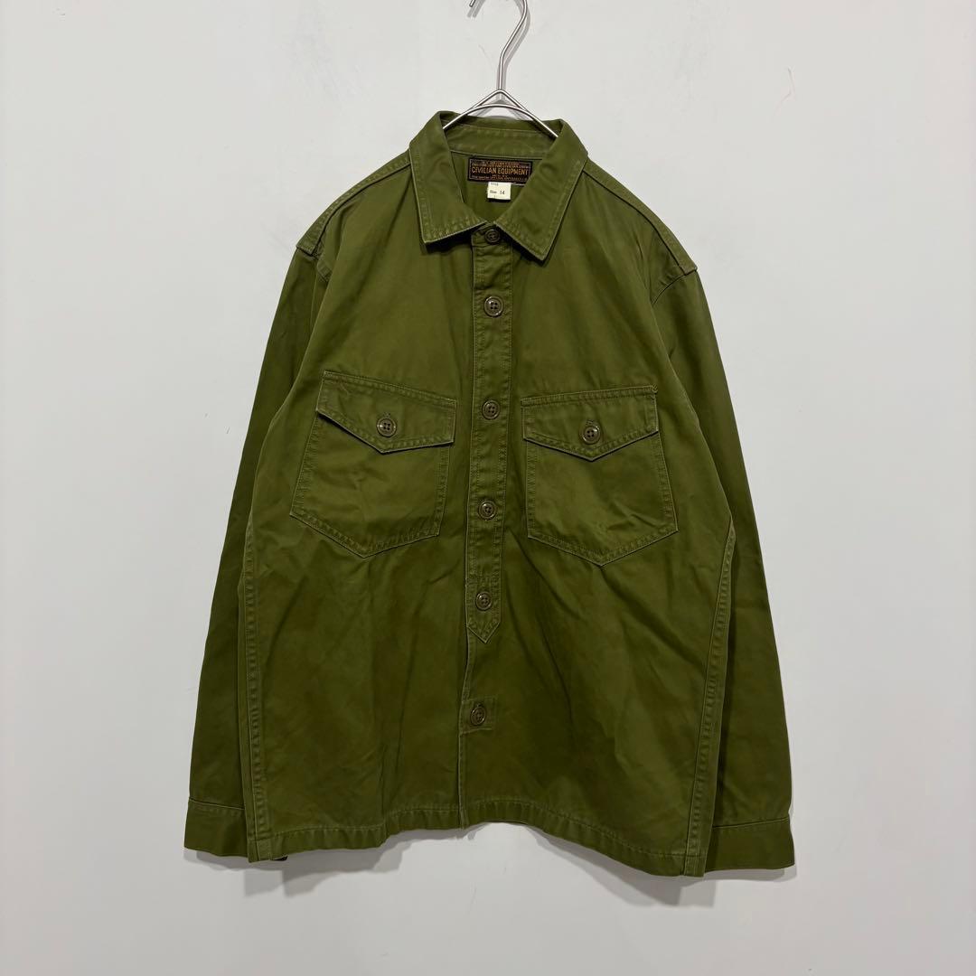 FREEWHEELERS フライト エンジニア シャツ ジャケット ミリタリー