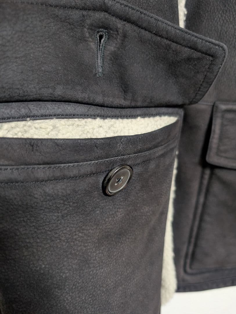 【本日1/31まで】定価150万円　HERMES　エルメス　ムートンコート