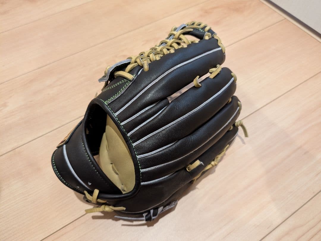 【未使用品】ZETTプロステイタス　軟式用外野手グローブ