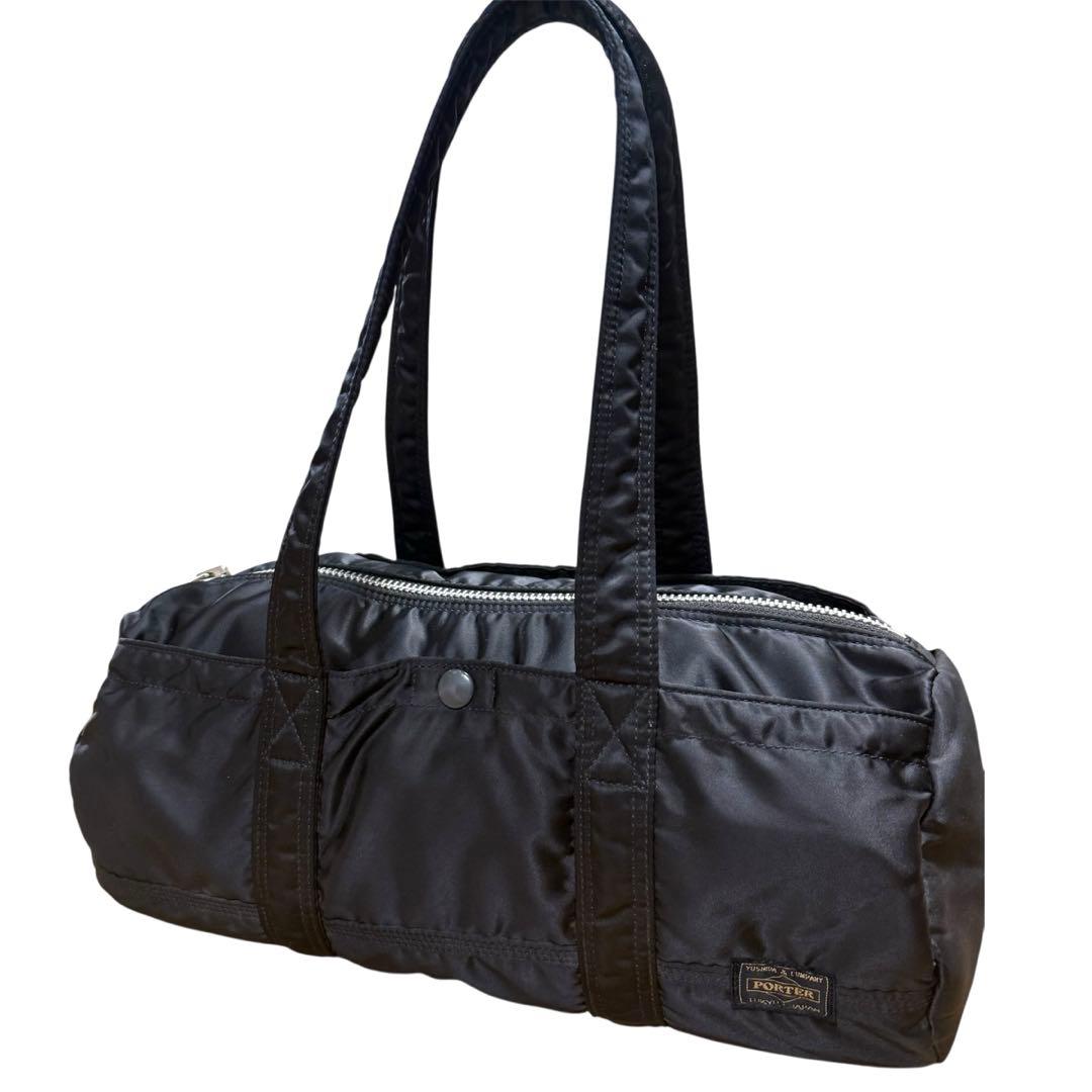 【極美品】廃盤PORTER ポータータンカーダッフルバック ミニボストンバッグL