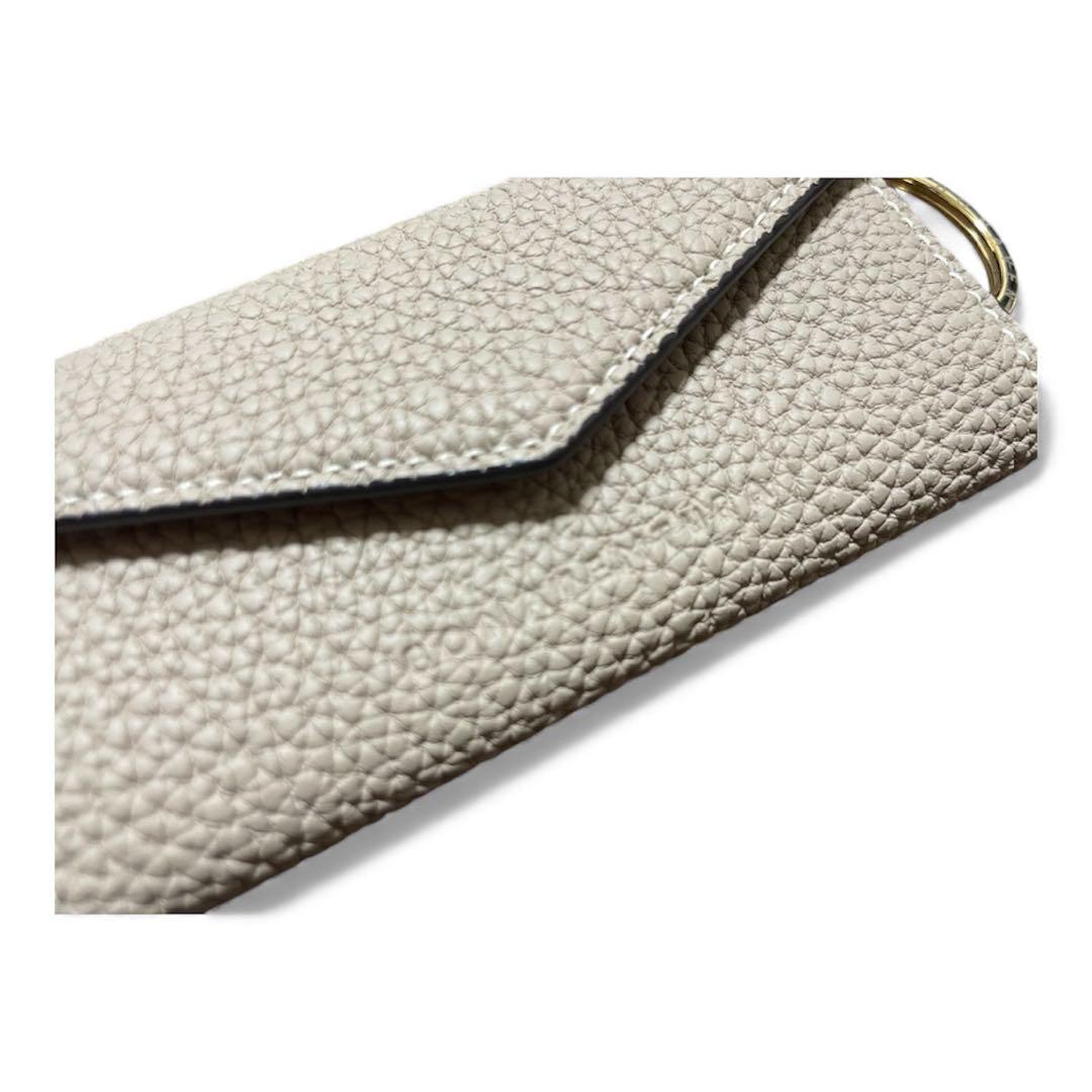 【極美品】ボナベンチュラ BONAVENTURA キーケース グレージュ✖️ピンク