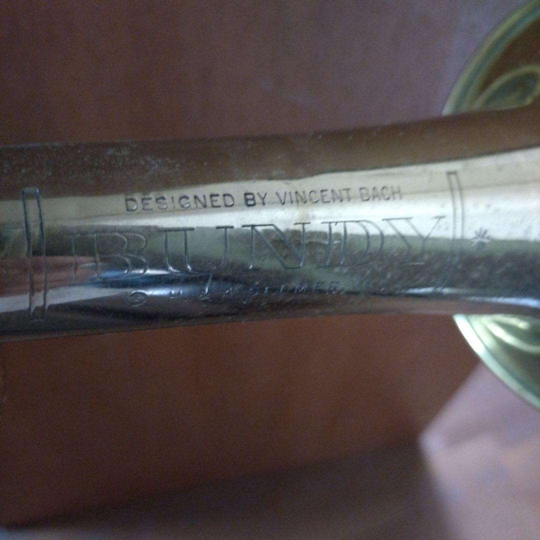 Vincent Bach BUNDY トランペット ヤマハのマウスピース付き
